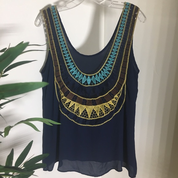 Crochet Low Back Tank - Picture 1 of 4